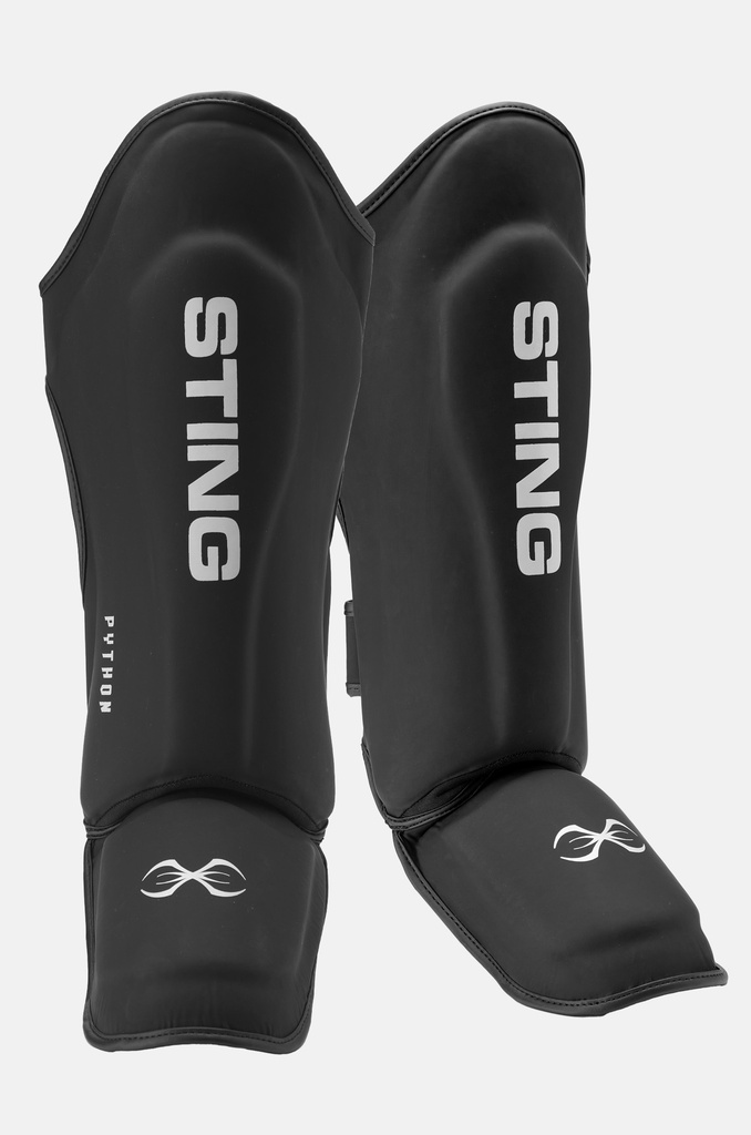 Python MMA Shin & Foot Protector Black/White