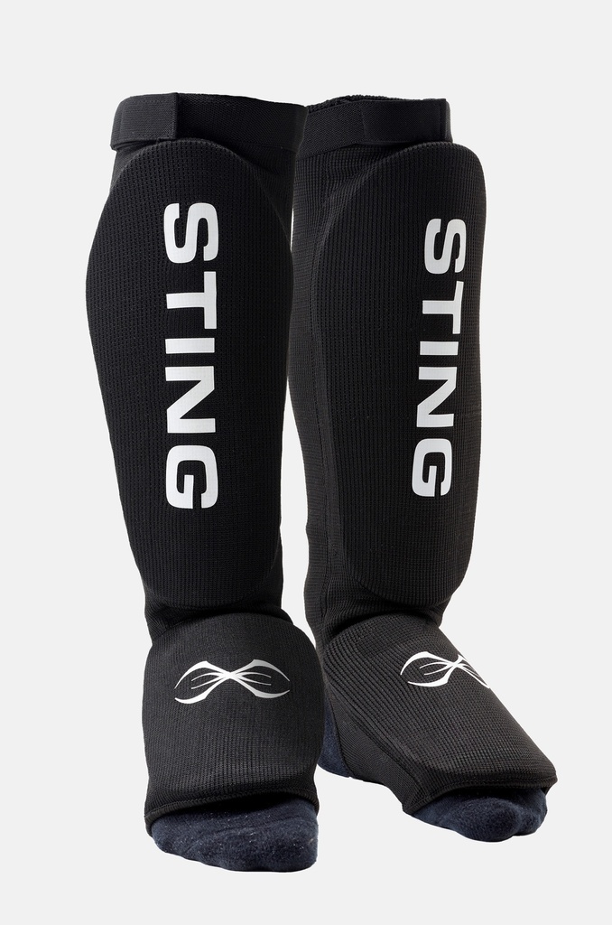 Armalite Slip On Shin & Foot Protector Black/White