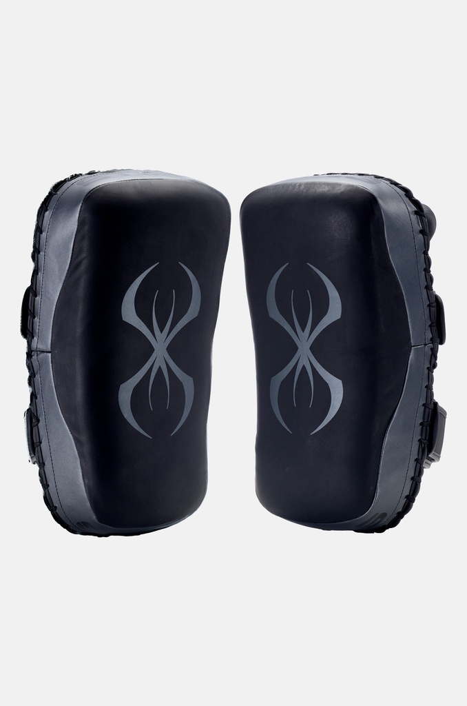 Taipan Thai Kick Pads Black/Grey
