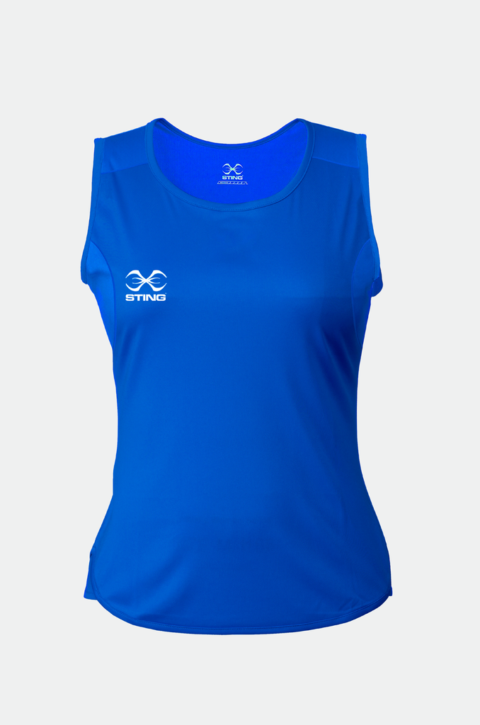 Junior Female Mettle Singlets 2.0 Blue