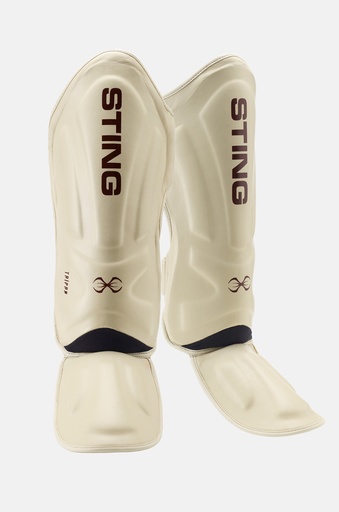 Taipan MMA Shin & Foot Protector Beige/Brown