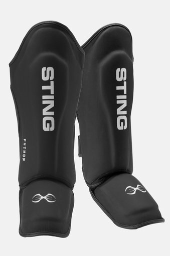 Python MMA Shin & Foot Protector Black/White