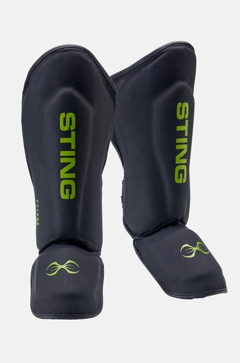 Python Junior MMA Shin & Foot Protector Black/Green