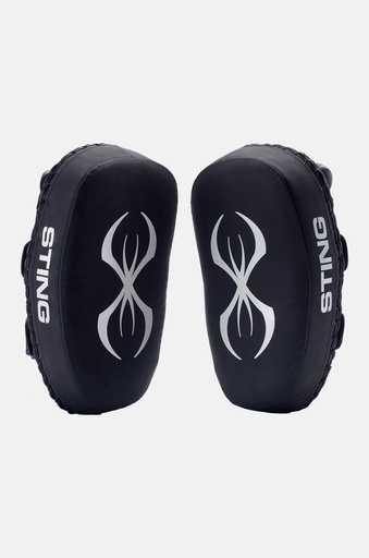 [1044937] Python Thai Kick Pads Black/White